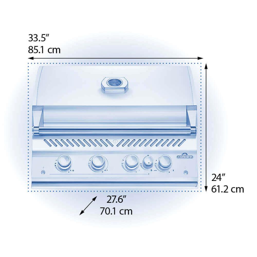 Barbecue da incasso Serie 700 BIG32RBPMK-1-IT Napoleon