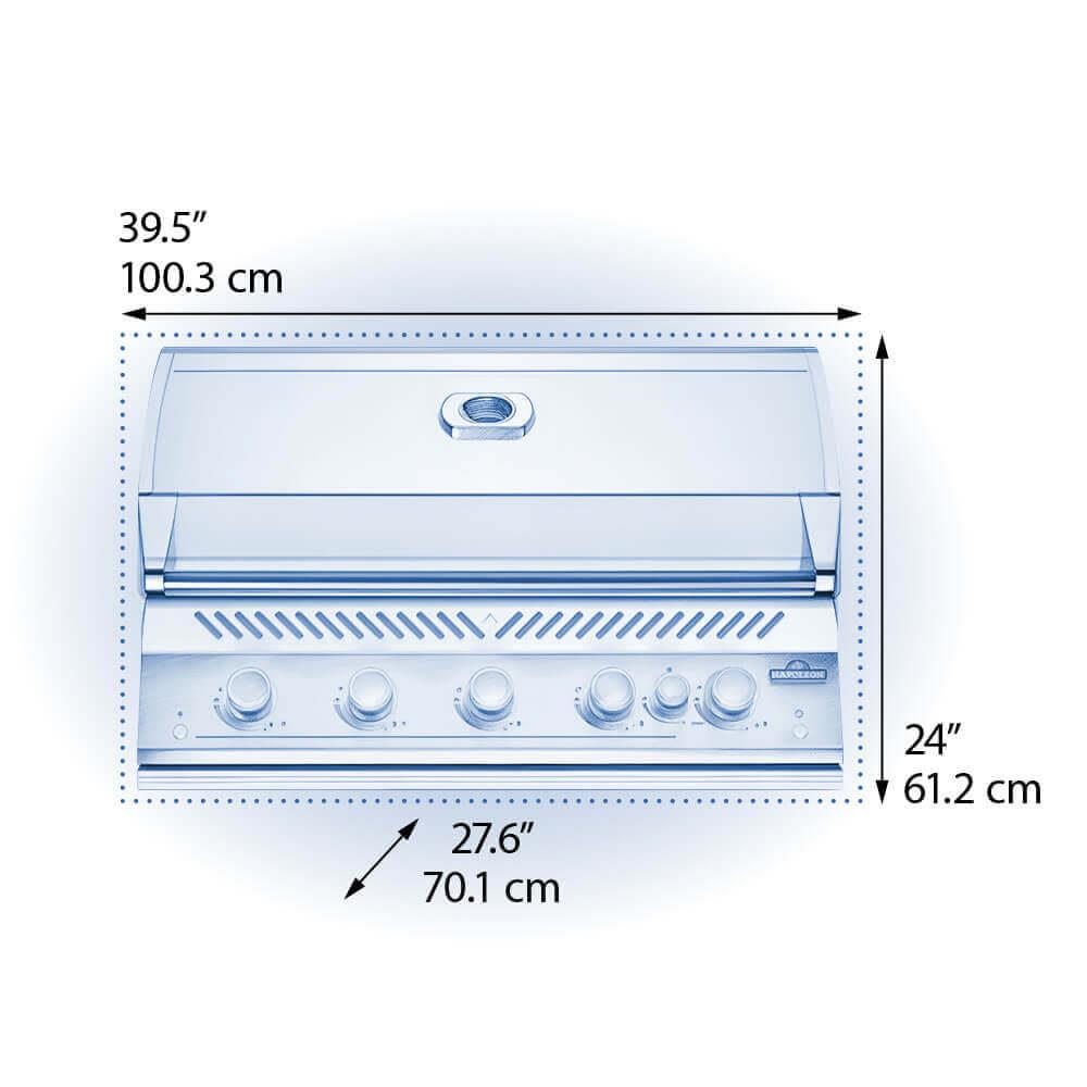 Barbecue da incasso Serie 700 BIG38RBPSS-1-IT Napoleon