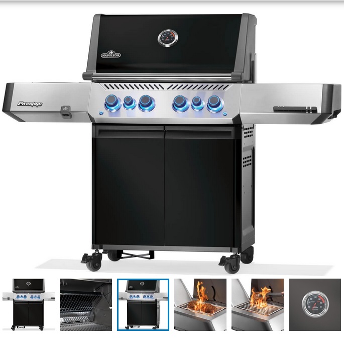 Barbecue Gas Napoleon Prestige P500VRSIBPK