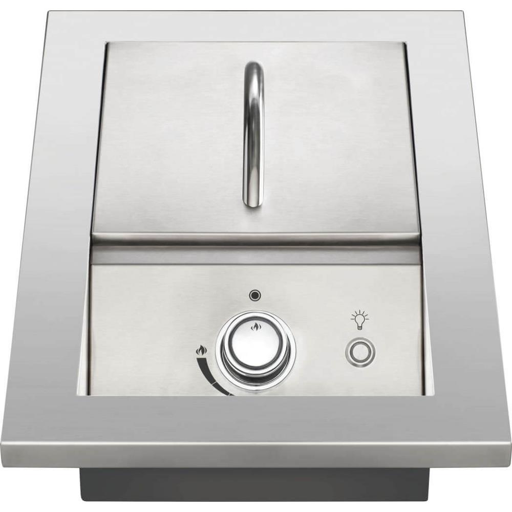 Bruciatore superiore da incasso della serie 700 BIB10RTPSS-CE Napoleon