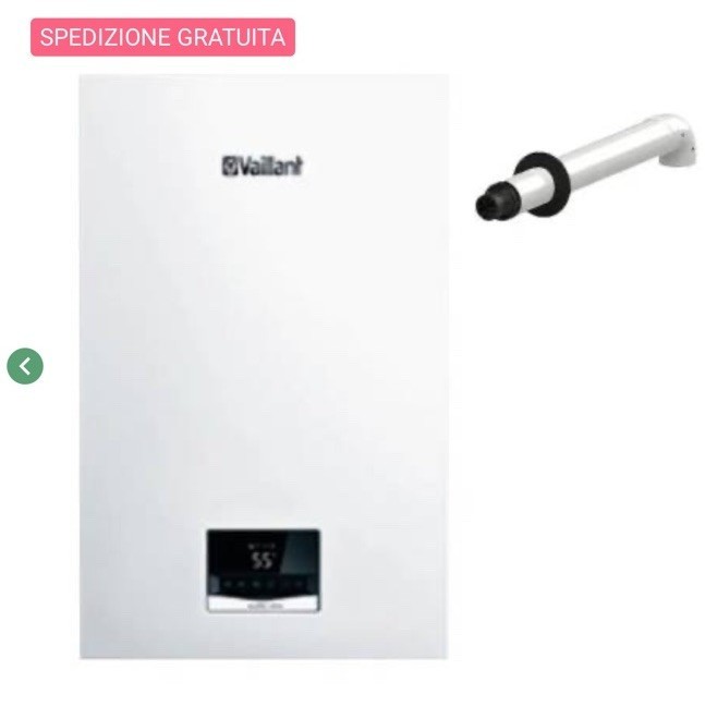 CALDAIA A CONDENSAZIONE VAILLANT ECOTEC INTRO VMW 18/24 KW METANO +KIT FUMI