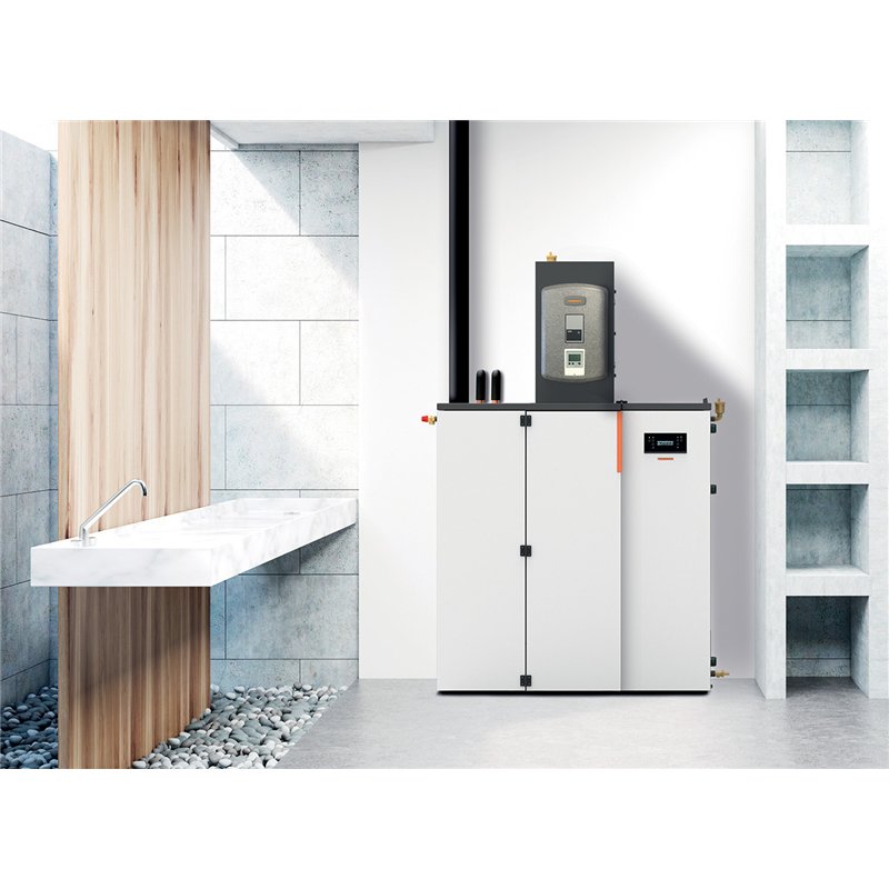Caldaia a pellet Thermorossi COMPACT SLIM INTEGRA S25 EVO