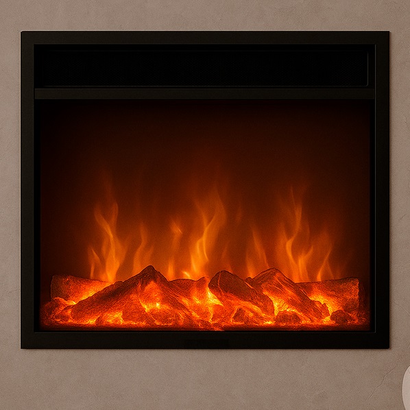 Caminetto Elettrico Vulcano Sined