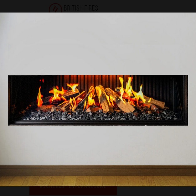 Camini Elettrico British Fires Gemini 150