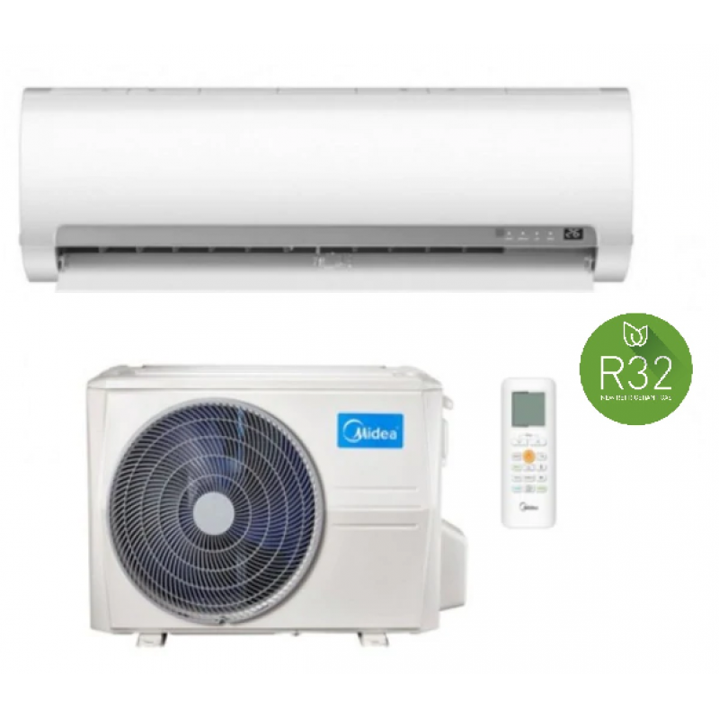 Climatizzatore Midea Exclusive 12000 Btu Inverter R 32 WiFi di serie