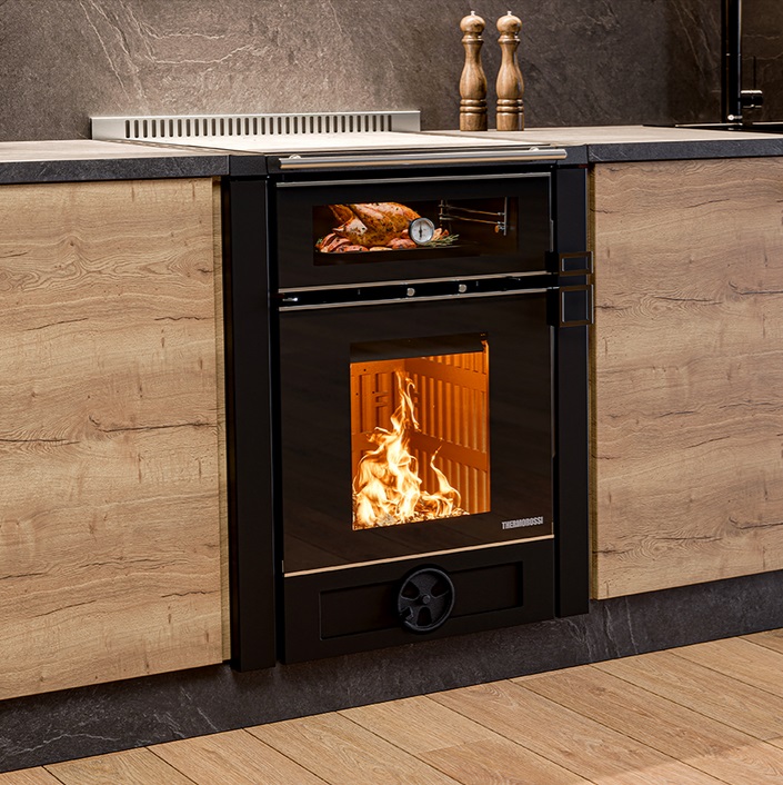 Cucina a Legna Aurora 60 Thermorossi