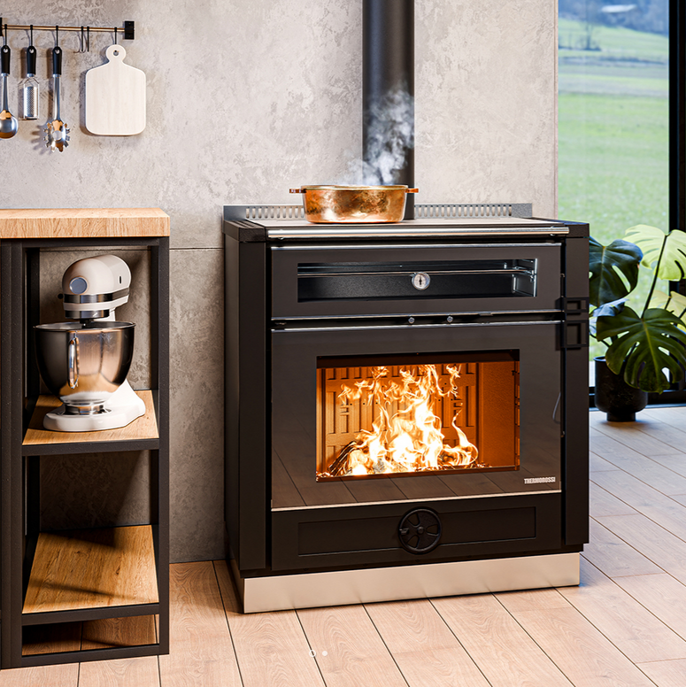 Cucina a Legna Aurora 80 Thermorossi