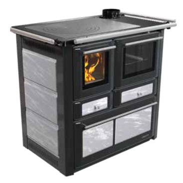 Cucina Legna Lincar Aurora 149 AV-L Ceramica trulli