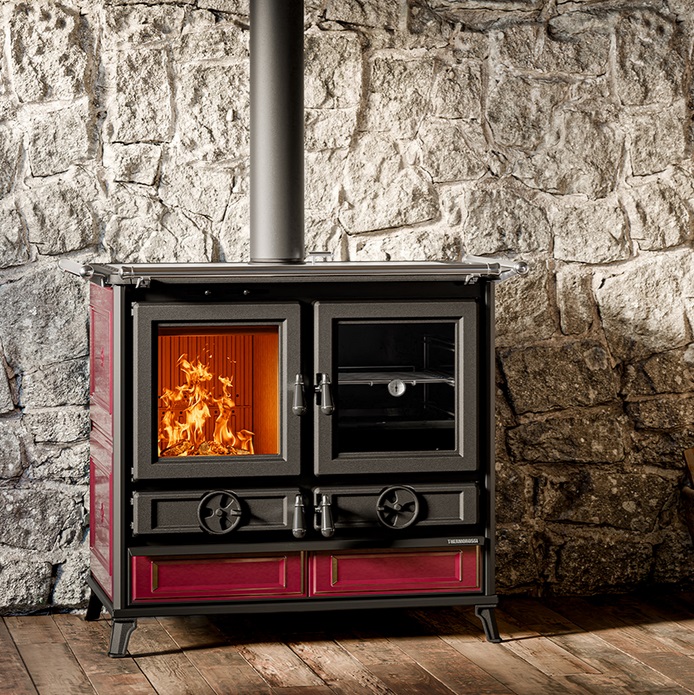  Cucina Legna Thermorossi Viola Evo5