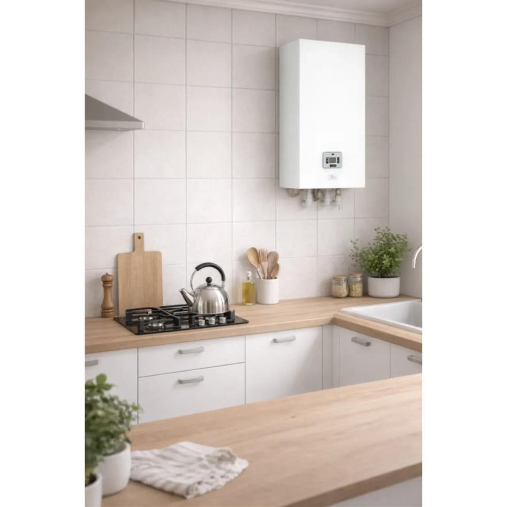 Ferroli Bluehelix Theta 24 C - Caldaia a Condensazione 24 kW + kit fumi