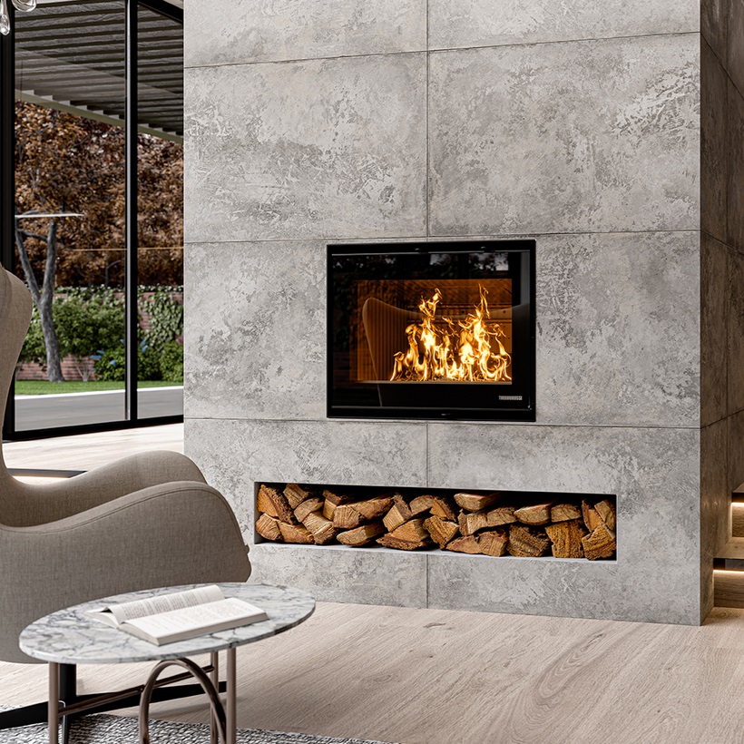 Inserti Legna Thermorossi Skyline Evo 540