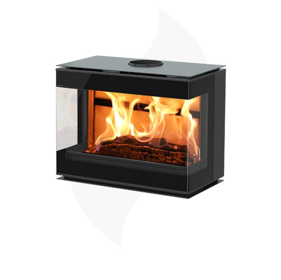 Inserto a Legna Efrem View 800 - 55 Nobis 