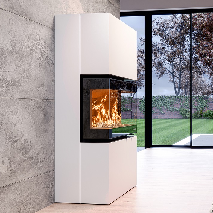 Inserto Camino a Legna Trilogie Evo6 Thermorossi