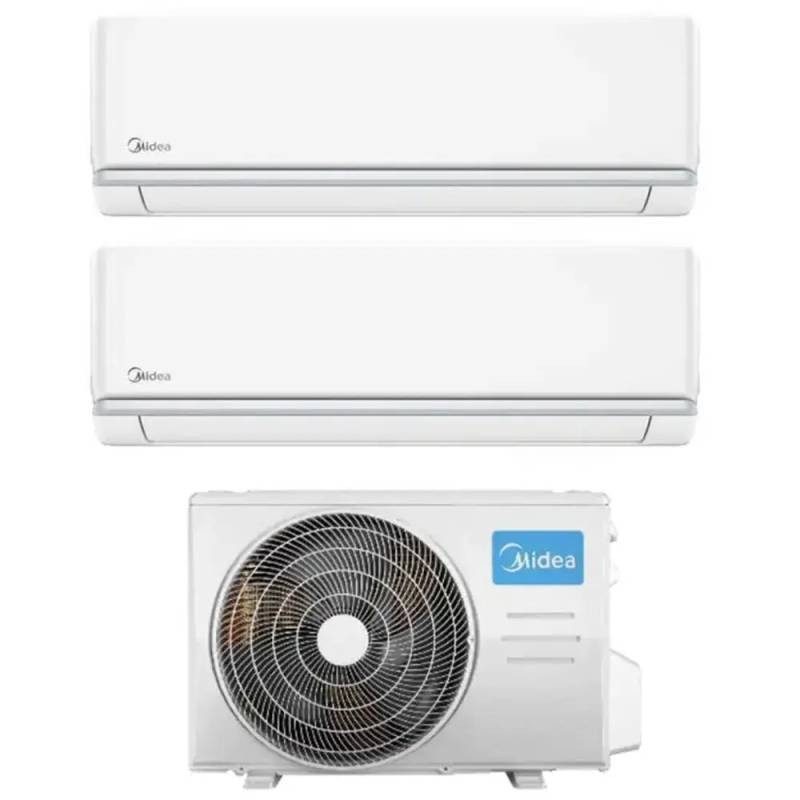 MIDEA CLIMATIZZATORE INVERTER DUAL SPLIT 18 EXCLUSIVE CON INTERNE 9+12 WIFI