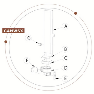 Moretti Design Kit Canalizzazione Stufa a Legna