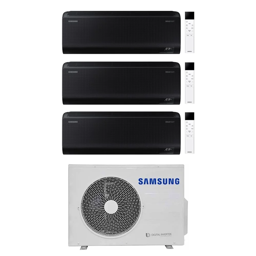 Multisplit Samsung Wind Free Black Trial Split 9000+9000+12000