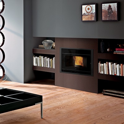 nserti Pellet EdilKamin Pellkamin 10+ Evo 2 ambientato