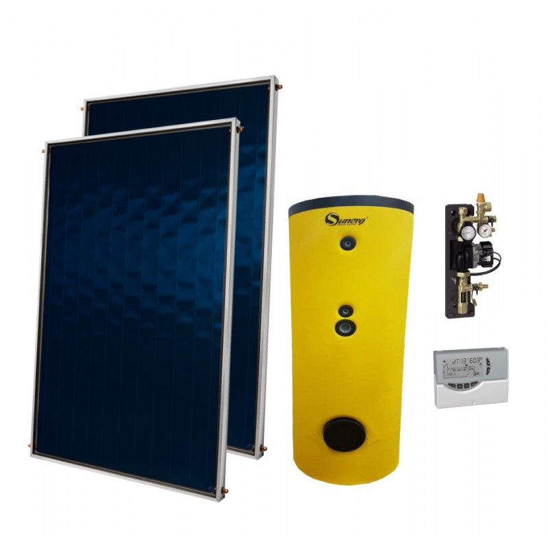 Pannello Solare a Circolazione Forzata Kit HB Sunerg
