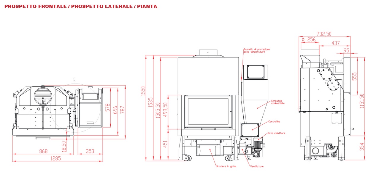 schema tecnico EcoMultiflex 25 Evo Gold Plus
