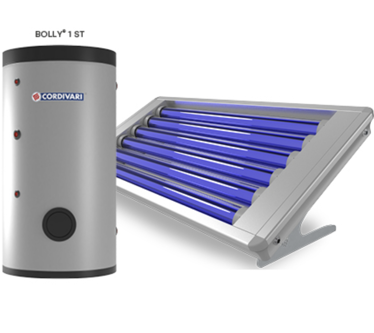 Sistema termico solare STRATOS® 4S ROTOSHIELD® 300 lt con Bolly 1ST