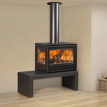 Stufa a Legna Habit 76 LD - LI + T Rocal