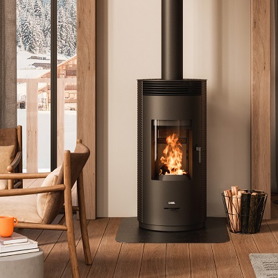 Stufa a Legna Spin 9 Wood Air Cadel trulli