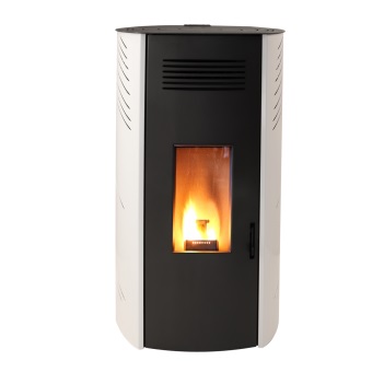 Stufa a Pellet Emy 8 kw CTL bianca