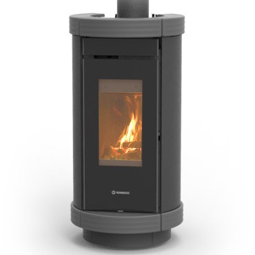Stufe Legna Thermorossi Dorica Evo Wood Metalcolor