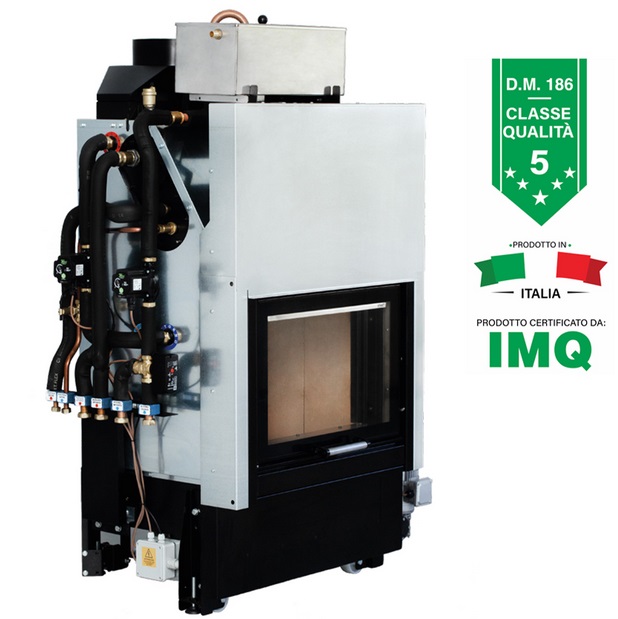 Termocamino a Legna EcoMultiflex Evo 30 Gold RSVC Sithec