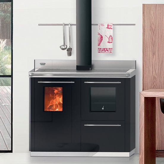 Termocucina a Legna BoskyF30 Square Evo 5 Thermorossi 