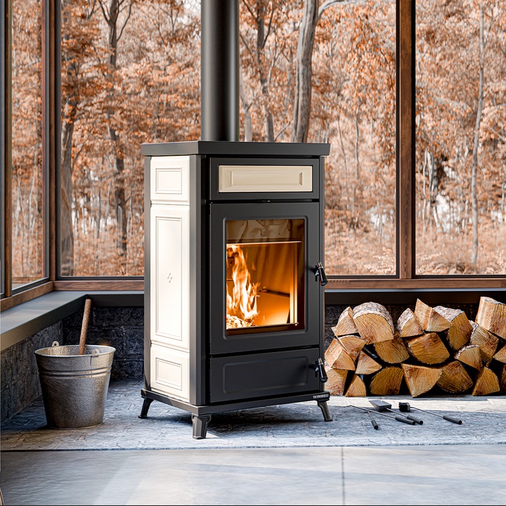 Termostufa a Legna Dora Thermorossi