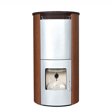 Termostufa a Pellet Dafne Round Five Stars 26 Eta Kamini