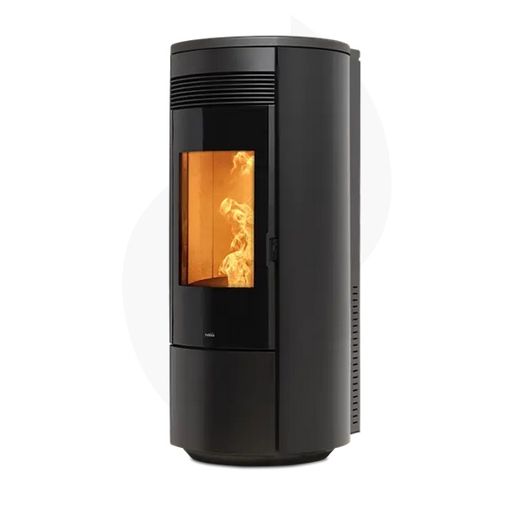 Termostufa a Pellet Shape Round H 14-H 17 Nobis