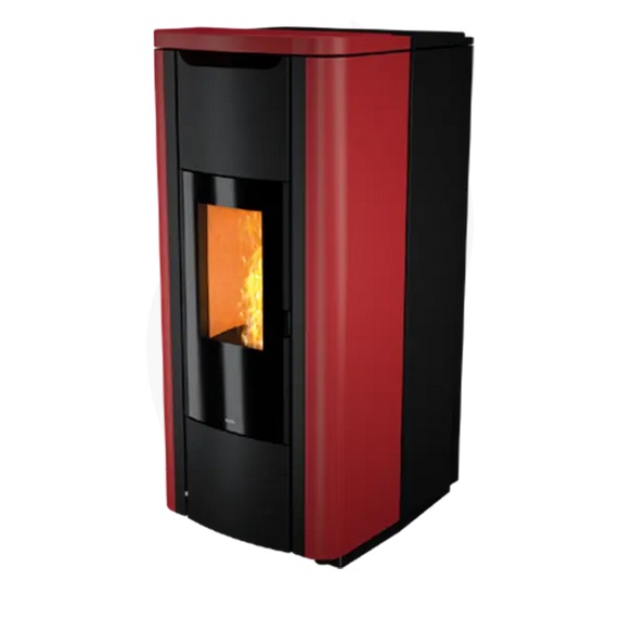 Termostufa a Pellet Shape Steel H 20 Steel Nobis