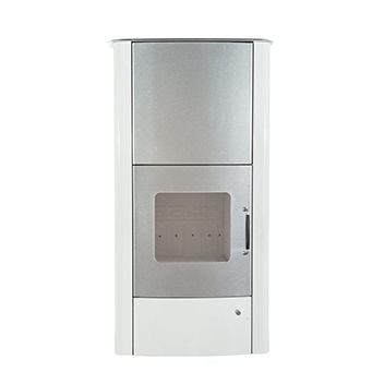 Termostufe Legna Eta Kamini Iris Easy Fire 5 Stelle bianco trulli