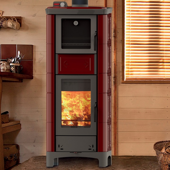 Termostufe Legna Thermorossi Ardhea-F Evo5 Maiolica