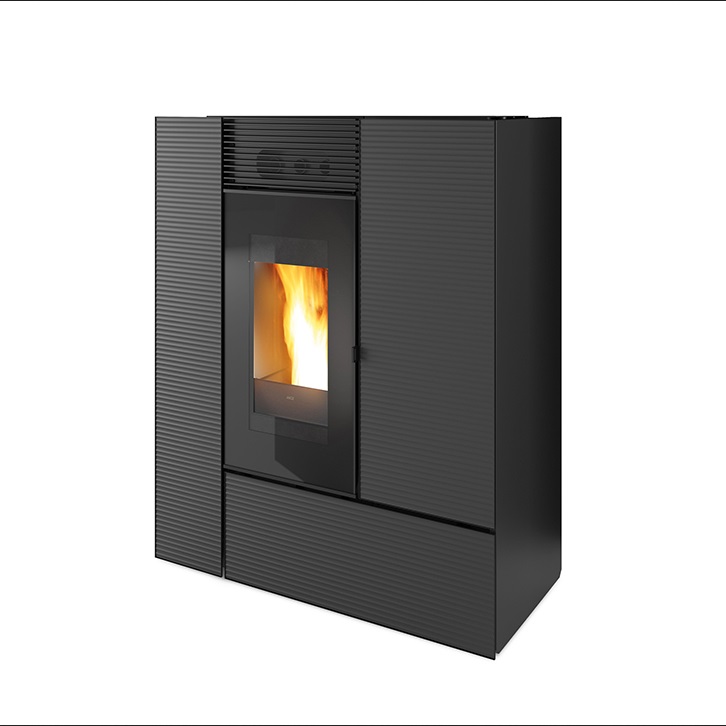 Termostufe Pellet MCZ Feel Hydromatic 24 vetro nero