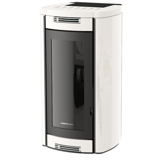Termosufa a Pellet Aladino Glass 16 Moretti Design